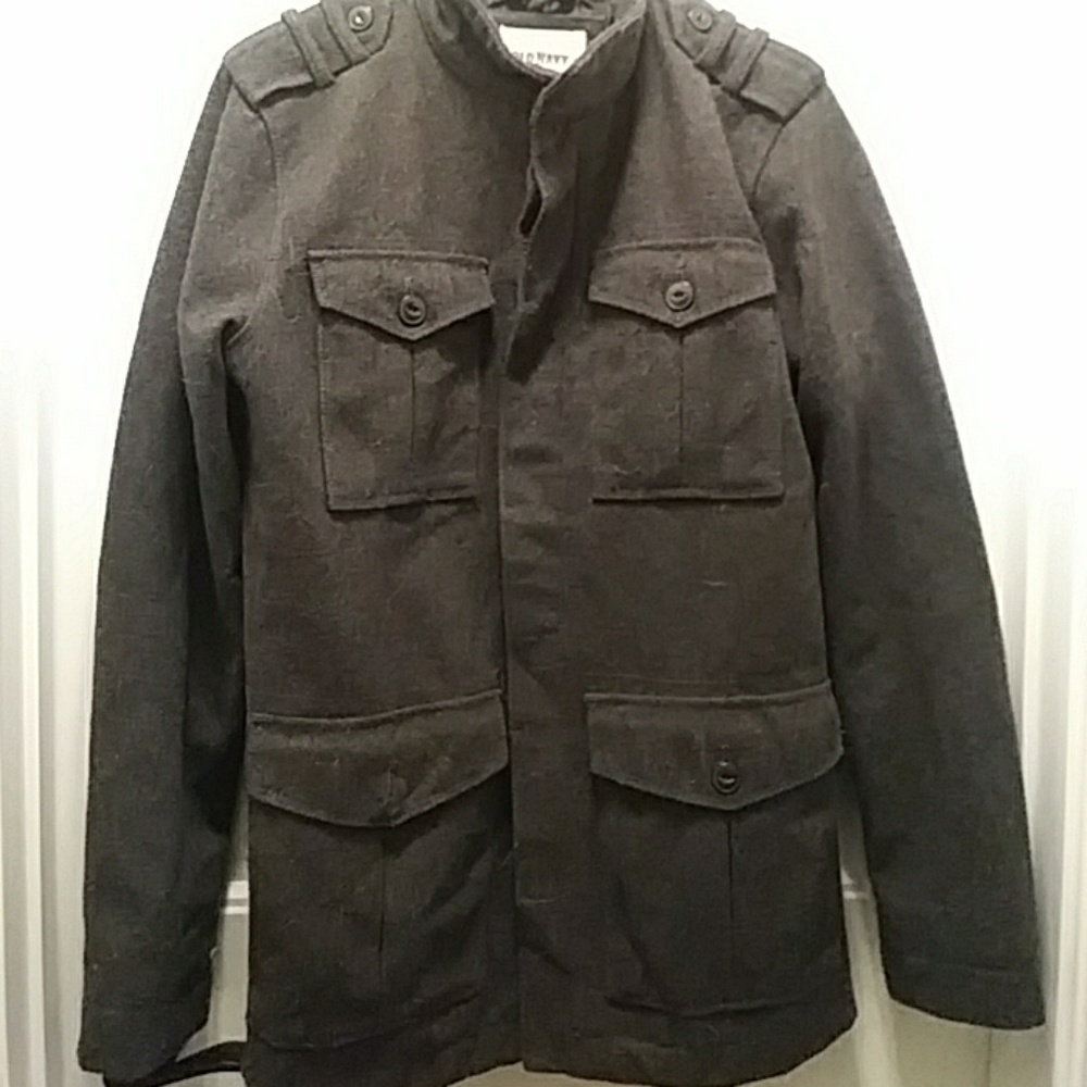 Men's wool blend coat size Small